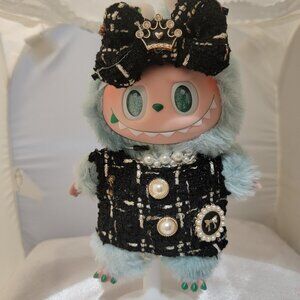 Labubu Clothes Set dress with bow #24